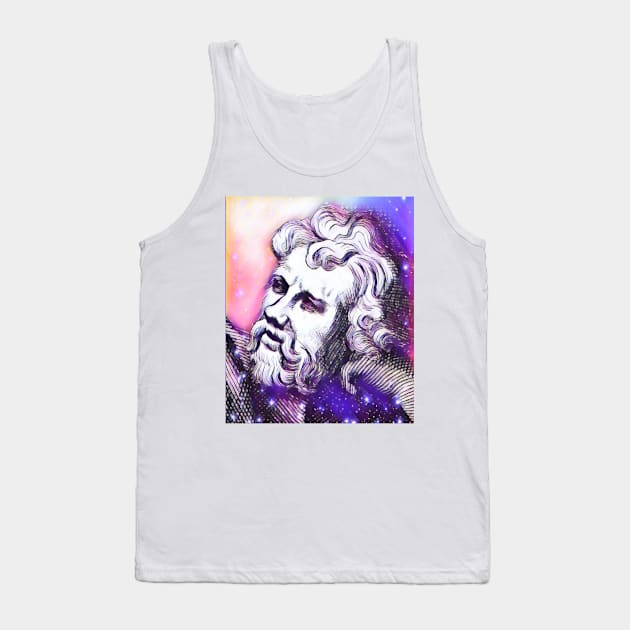 Epictetus Pink Portrait | Epictetus Artwork 7 Tank Top by JustLit